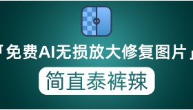 免费AI无损放大修复图片工具——Upscayl 简直泰裤辣
