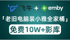 爆改老旧闲置电脑拒绝吃灰 飞牛OS+小雅全家桶打造10万+影音库